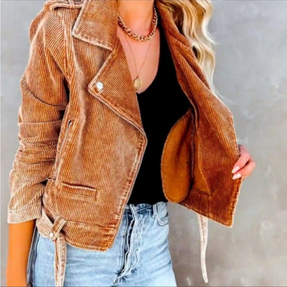 Vici Corduroy Moto Jacket